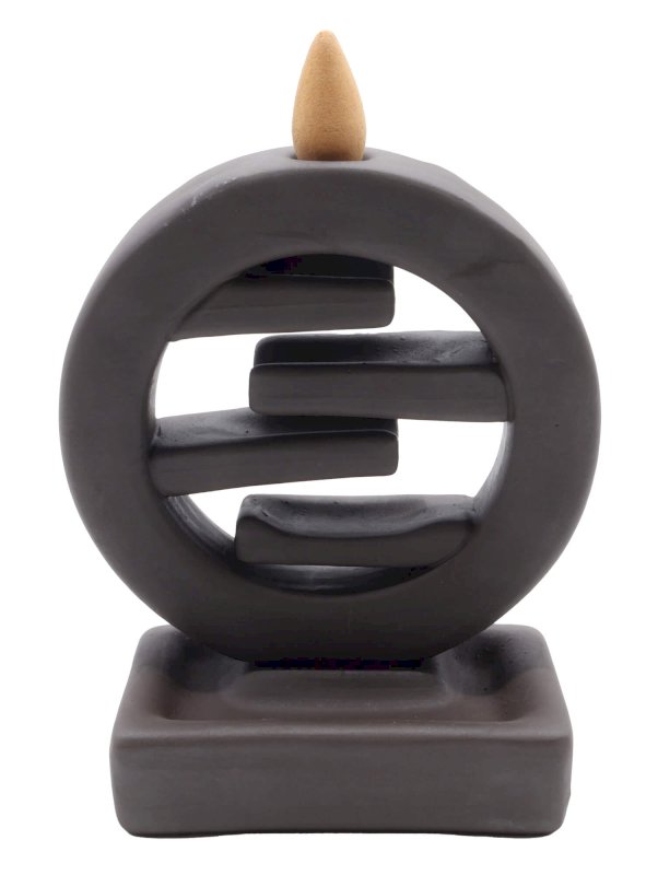 Porte-Encens Backflow Cascade dans Cercle 13cm