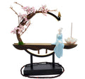 Porte-Encens Backflow Arbre de Méditation LED 35cm