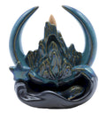 Porte-Encens Backflow Lune Étoile 17cm