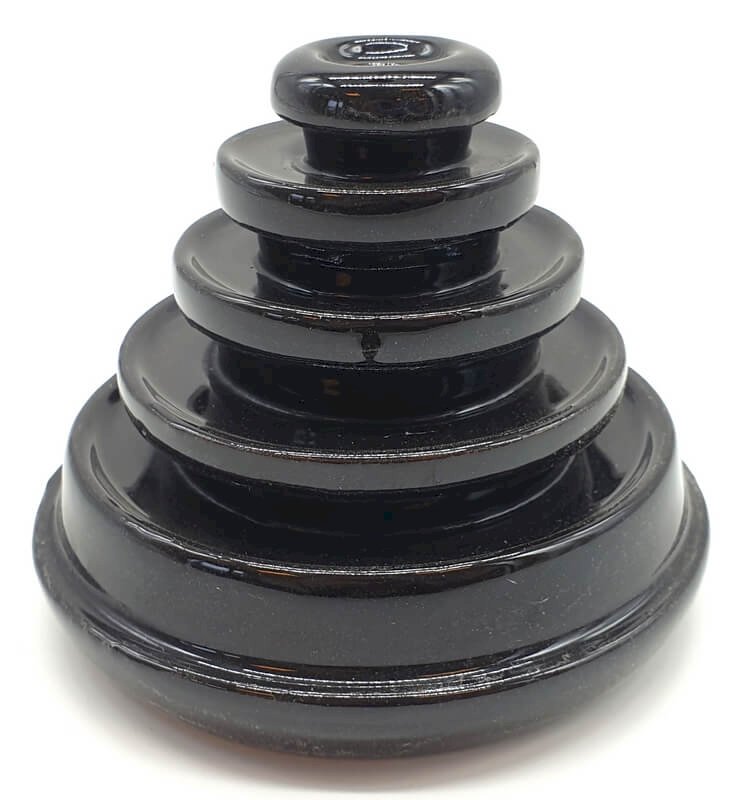 Porte-Encens Backflow Céramique Pyramide 11cm