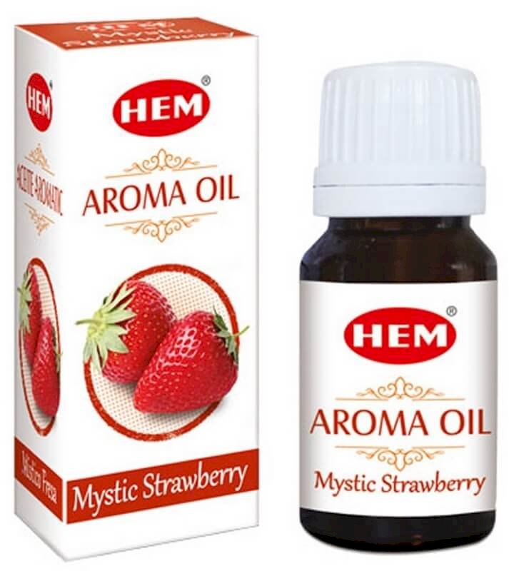 Huile HEM Fraise - Lot de 12 flacons de 10ml