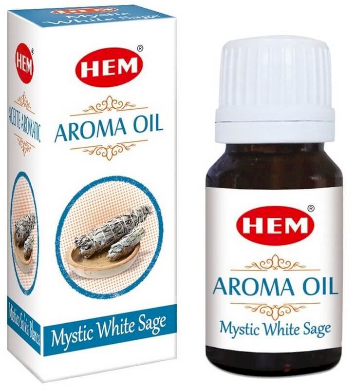 Huile HEM Sauge Blanche - Lot de 12 flacons de 10ml