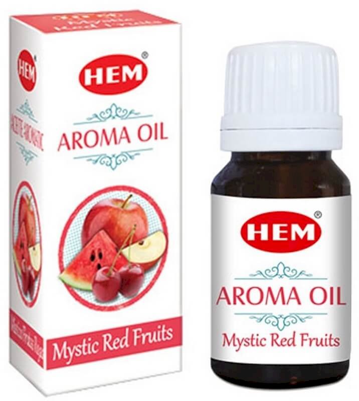 Huile HEM Fruit Rouge - Lot de 12 flacons de 10ml