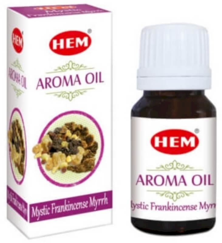 Huile HEM Frankincense & Myrrhe - Lot de 12 flacons de 10ml