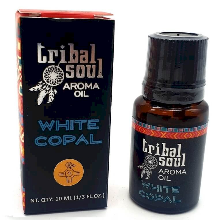 Huile Parfumée Tribal Soul Copal Blanc - Lot de 12 flacons de 10ml