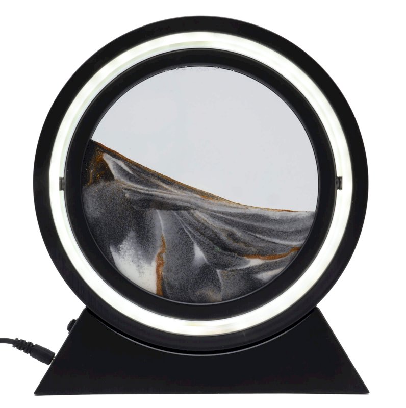 Lampe Sable Réversible 24cm – Gris