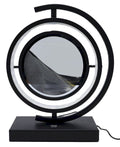 Lampe Sable Tour Design Réversible 33cm – Gris