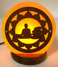Lampe de Sel de l'Himalaya USB Ésotérique – 500g à 1 KG