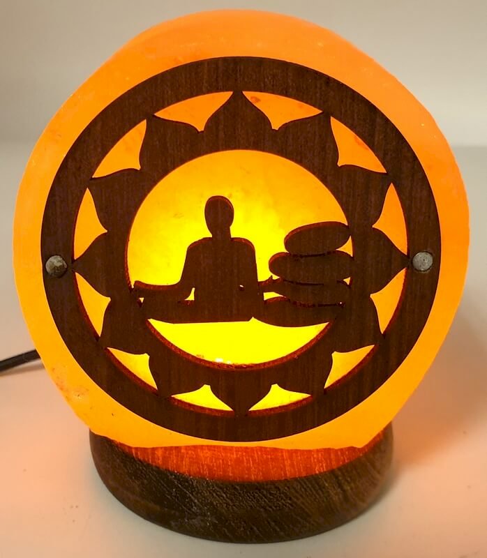 Lampe de Sel de l'Himalaya USB Ésotérique – 500g à 1 KG
