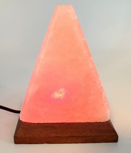 Mini Lampe de Sel USB Pyramide 1KG – Multicolore