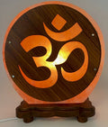 ✨ Lampe de Sel OM 5 kg – Mantra Sacré Himalaya | Méditation, Yoga & Vibration Primordiale