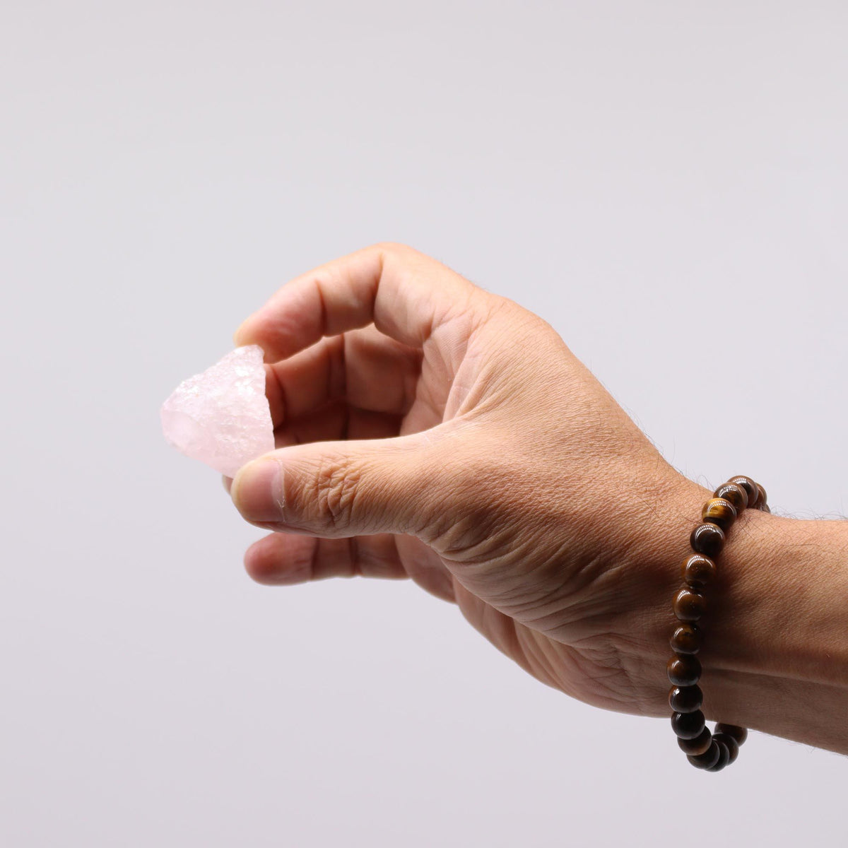Cristaux bruts de quartz rose (500 g)