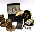 Tarot à la Feuille d'Or - Que la Magie Commence - Coffret Cadeau