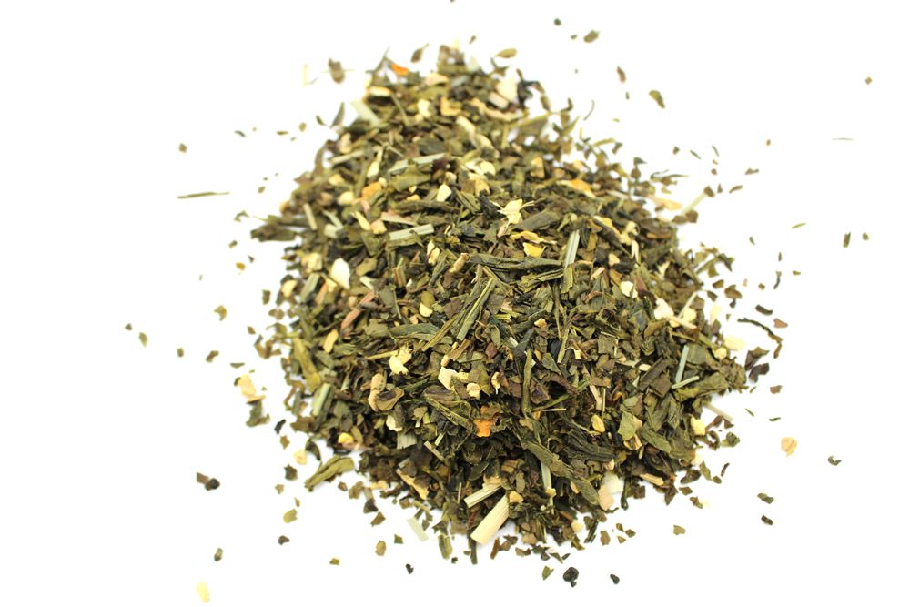Thé Vert Bio Citron & Gingembre Classic 50g – Mélange Artisanal Énergisant | Sachet