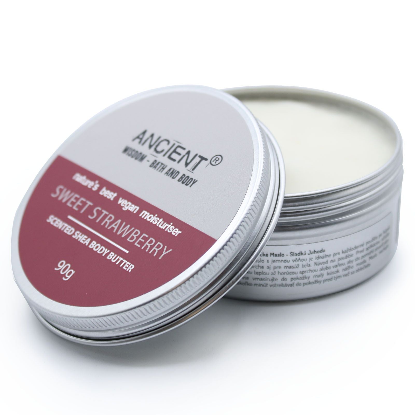 Beurre Corporel Parfumé au Karité 90 g – Fraise Douce