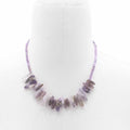 Collier Longstone en améthyste