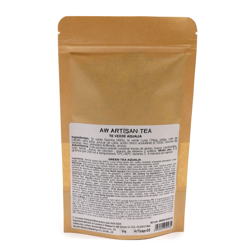 Dragon Vert 50g – Thé Vert Aqualia | Mélange Artisanal Tradition Chinoise 5000 Ans