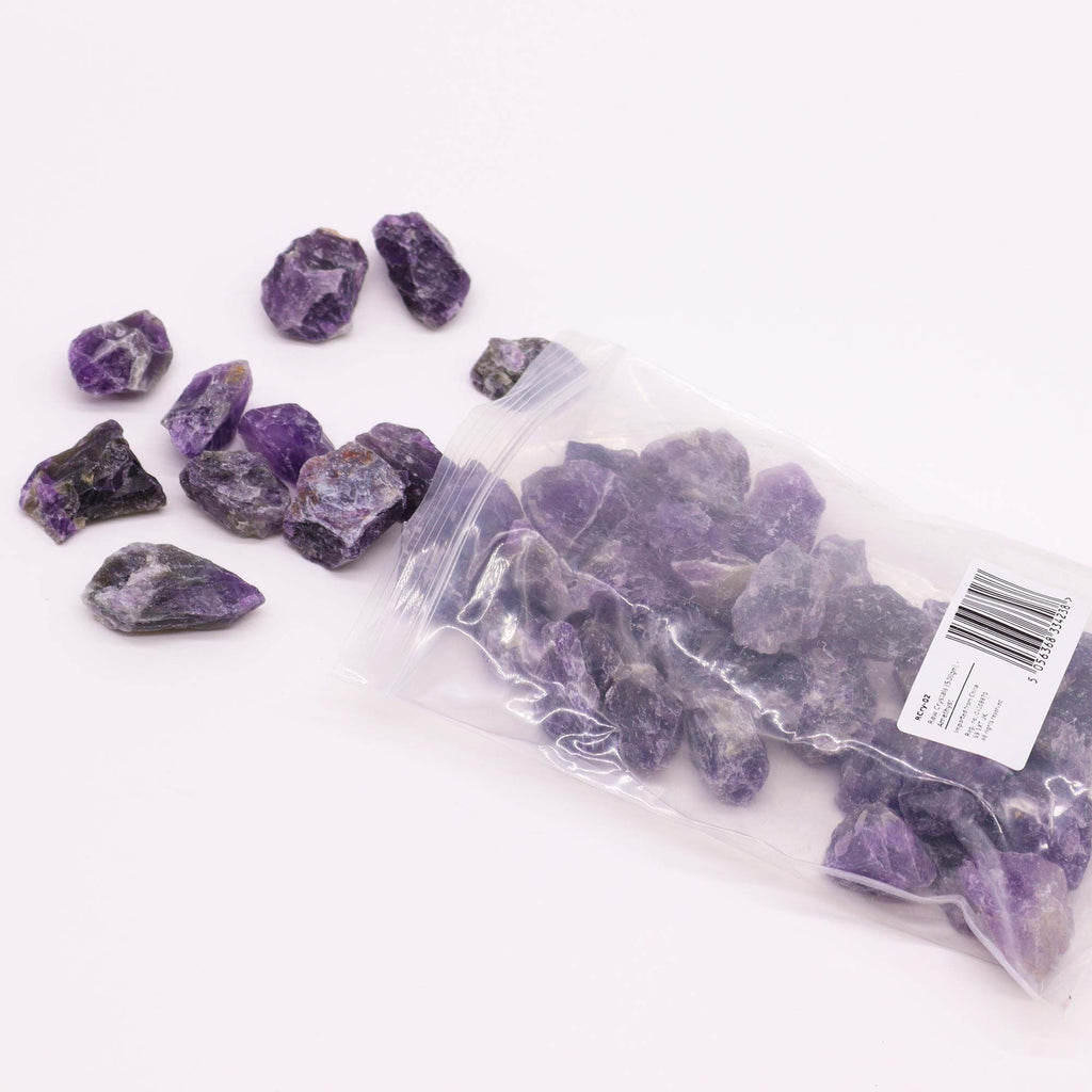 Cristaux bruts d’améthyste – 500 g