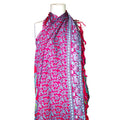 Sarong Mandala Bali – Bleu Canard & Violet