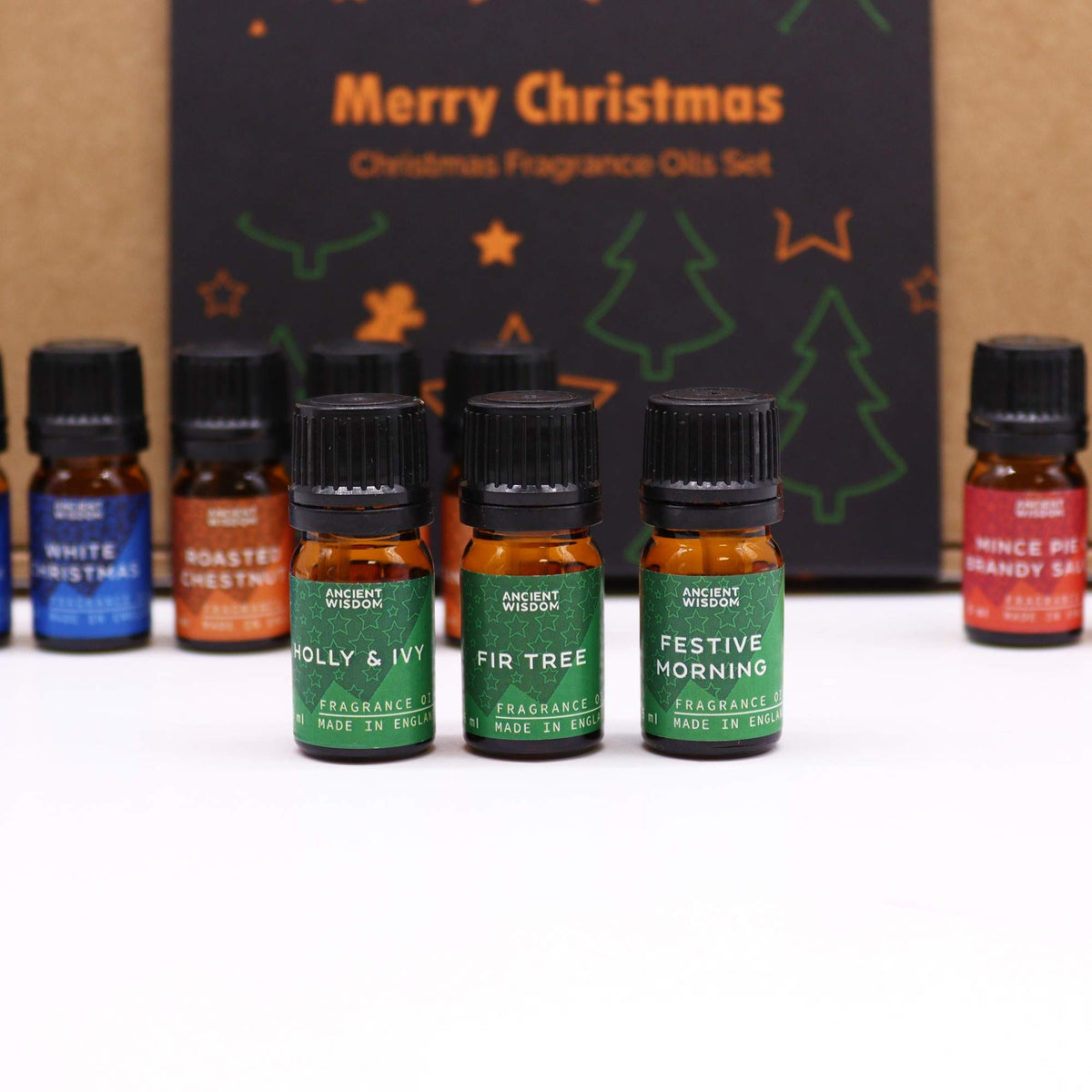 * Coffret d’huiles parfumées Délices de fête – 12 × 5 ml