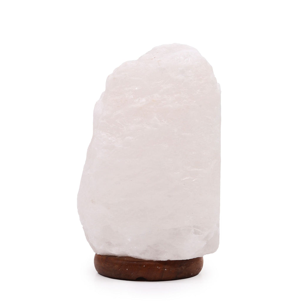 * Lampe en sel de l’Himalaya avec socle, environ 3 à 5 kg