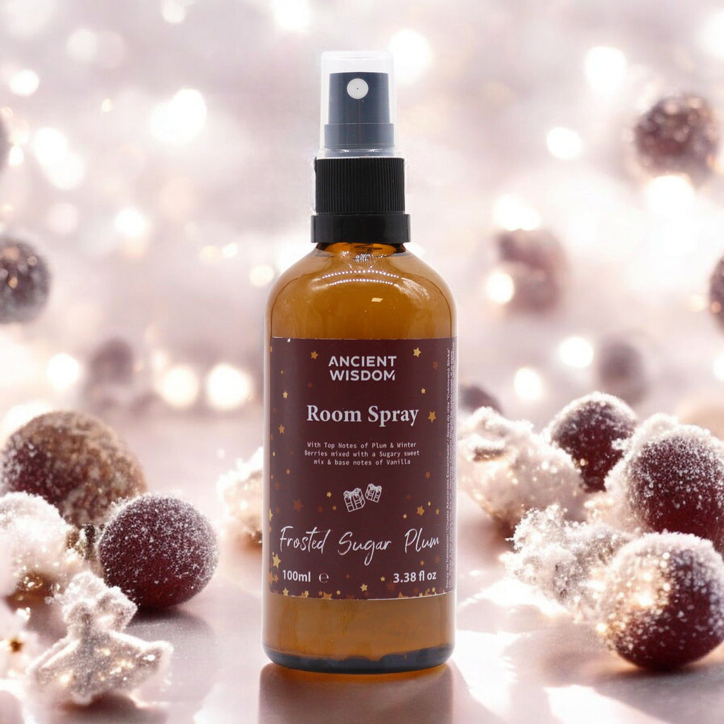 * Spray d’ambiance et d’oreiller Prune Sucrée Givrée – 100 ml