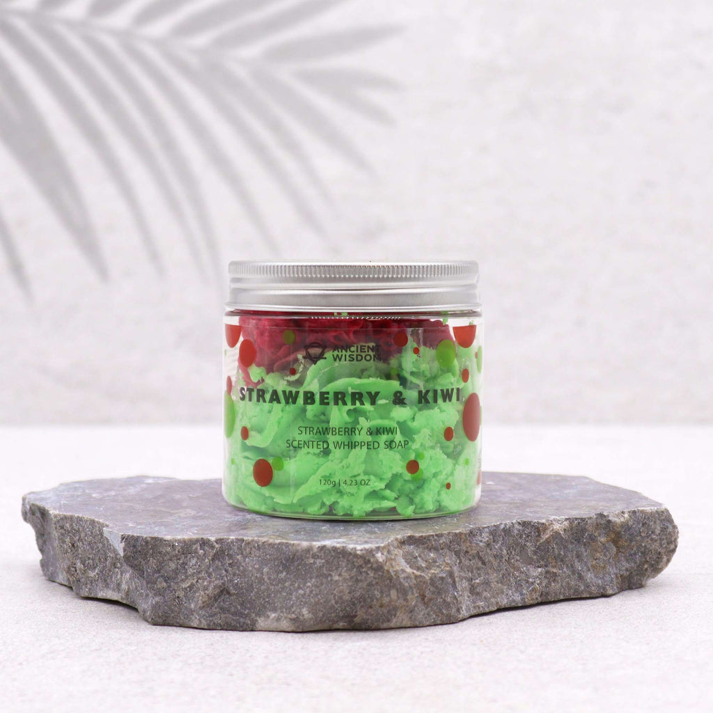 * Savon chantilly fraise et kiwi – 120 g
