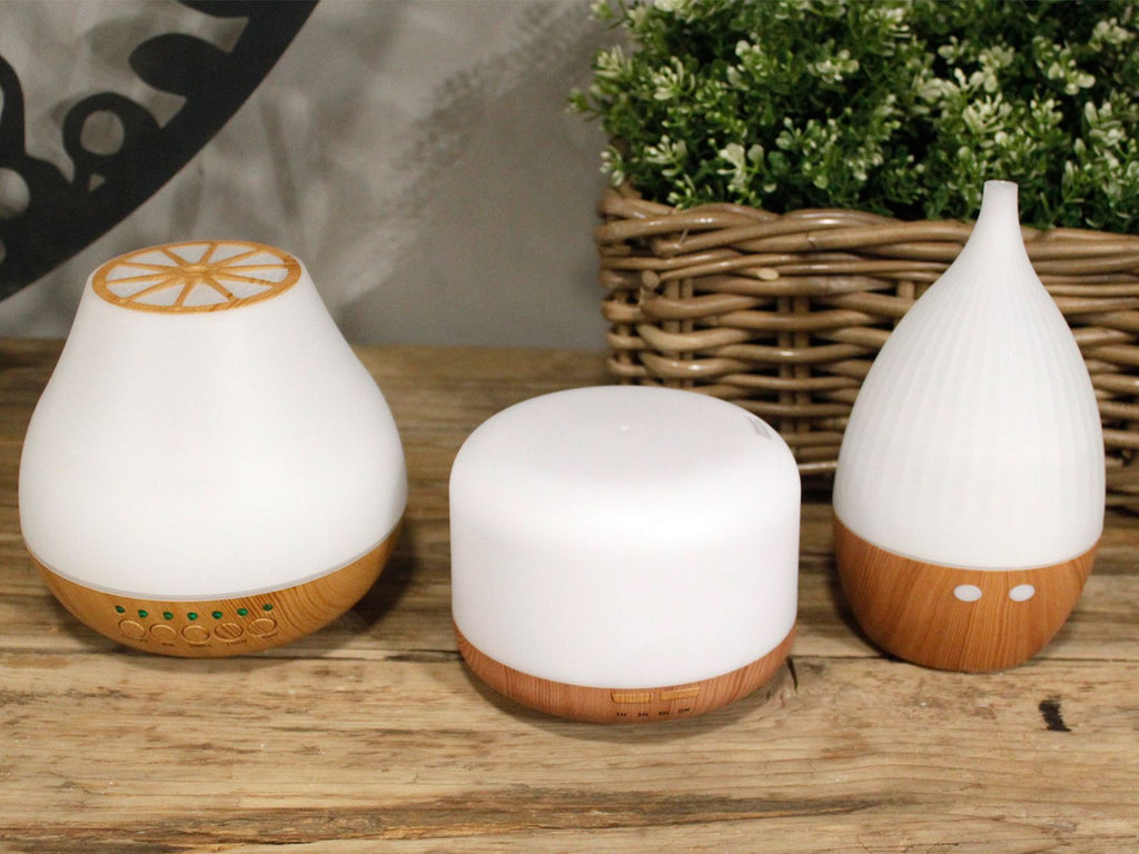 * Diffuseur ultrasonique Aarhus Classic Pod – USB, lumière multicolore et minuterie