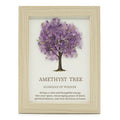 * Tableau décoratif Arbre de Vie en améthyste, 20 × 14,7 × 1 cm