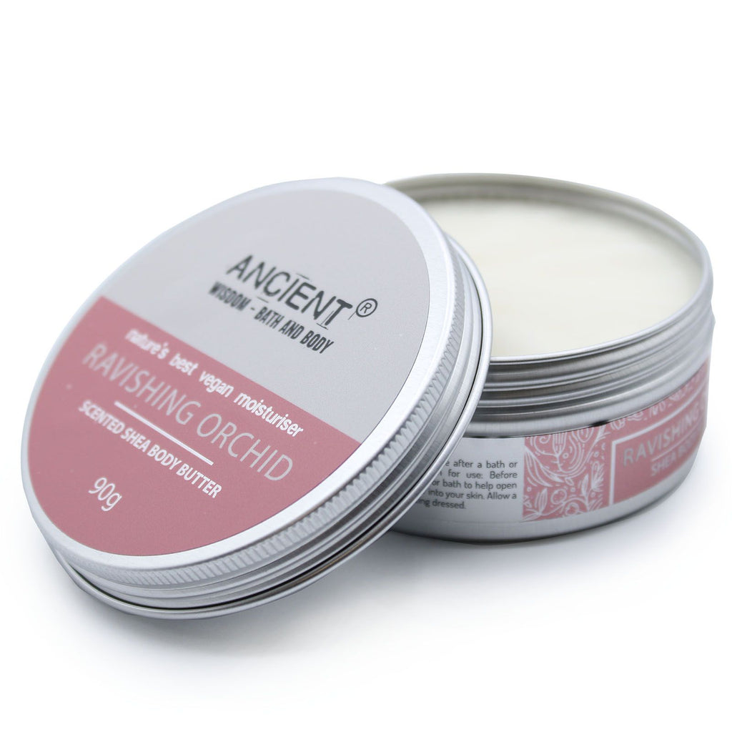 Beurre Corporel Parfumé au Karité 90 g – Orchidée Ravissante