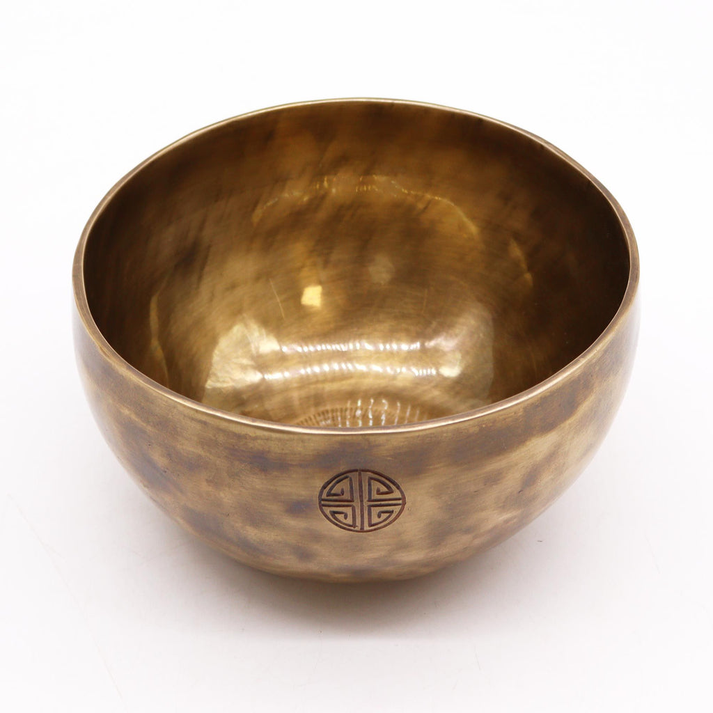 * Grand bol chantant népalais Lune, 17 cm, environ 850 g