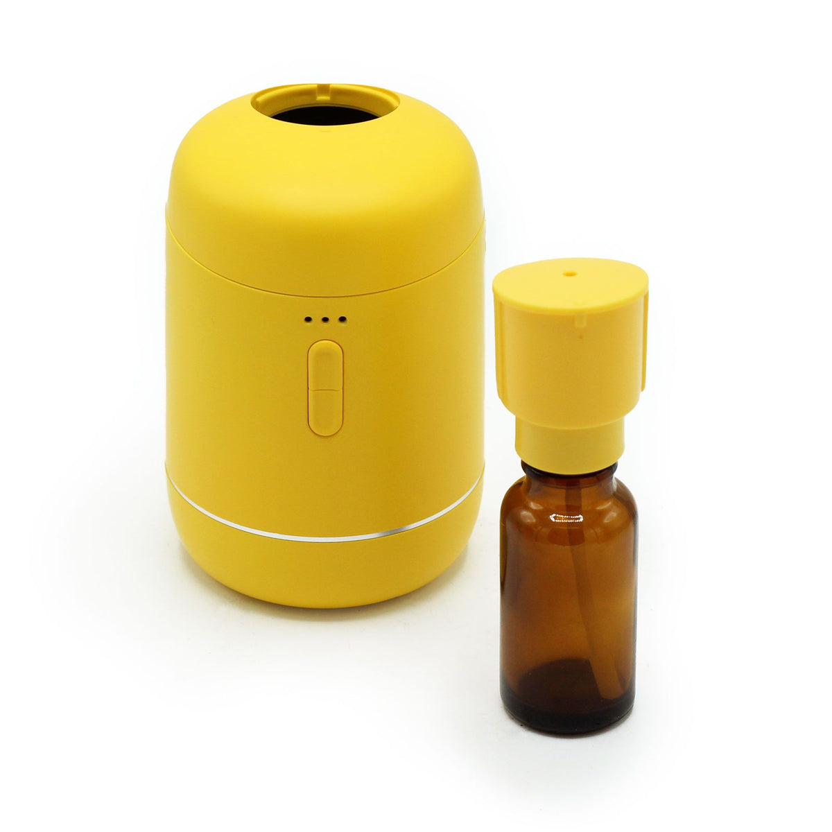 * Diffuseur d’huiles essentielles sans eau rechargeable – USB-C – Jaune