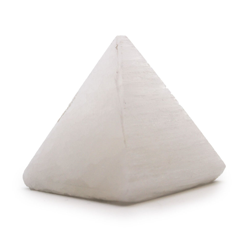 Pyramide en Sélénite - 5 cm