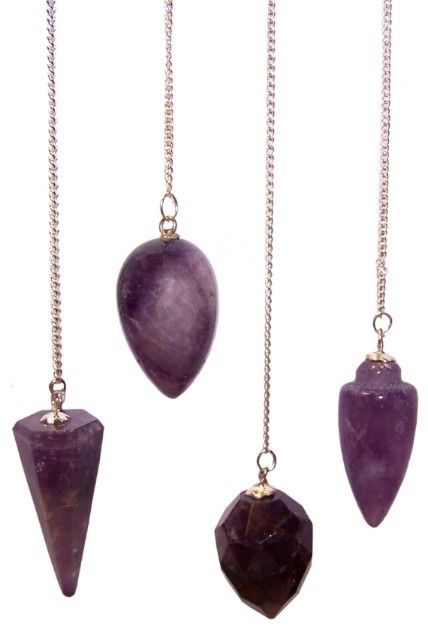 Pendule en améthyste