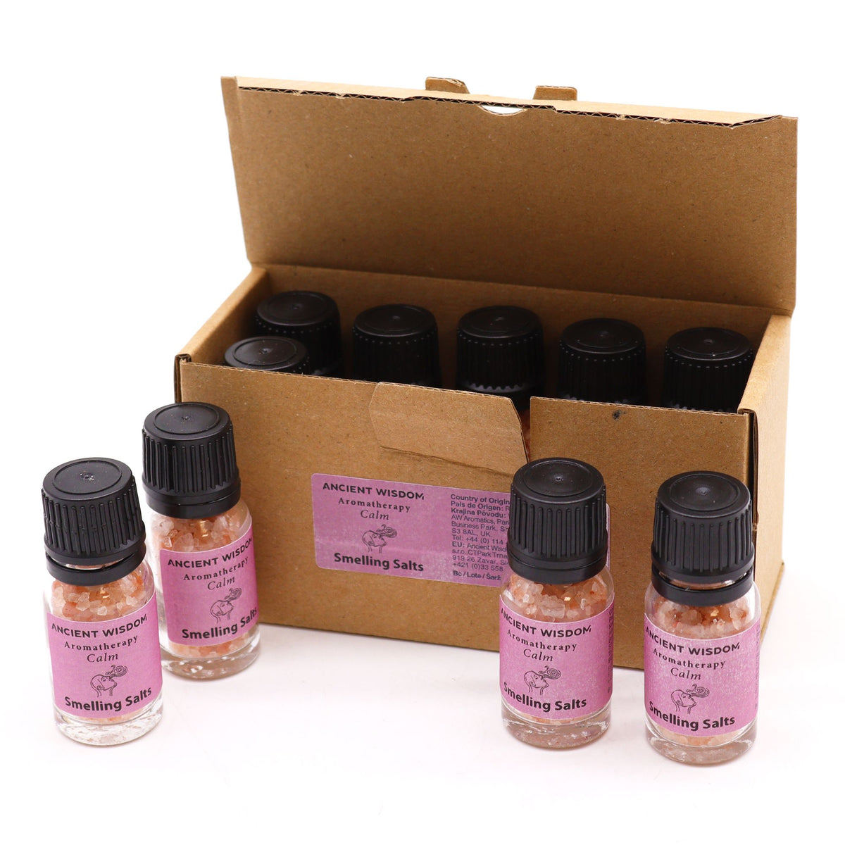 * Sel à respirer d’aromathérapie Calm