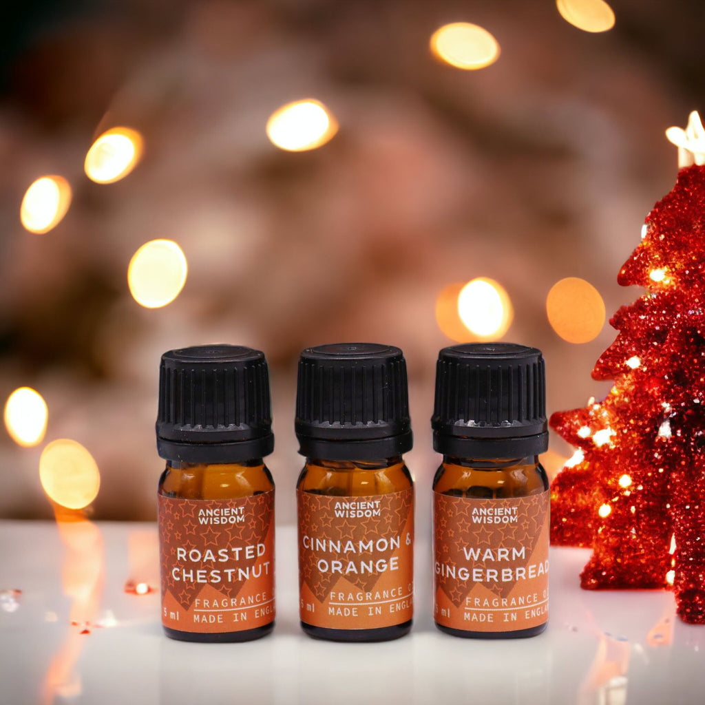 * Coffret d’huiles parfumées Délices de fête – 12 × 5 ml