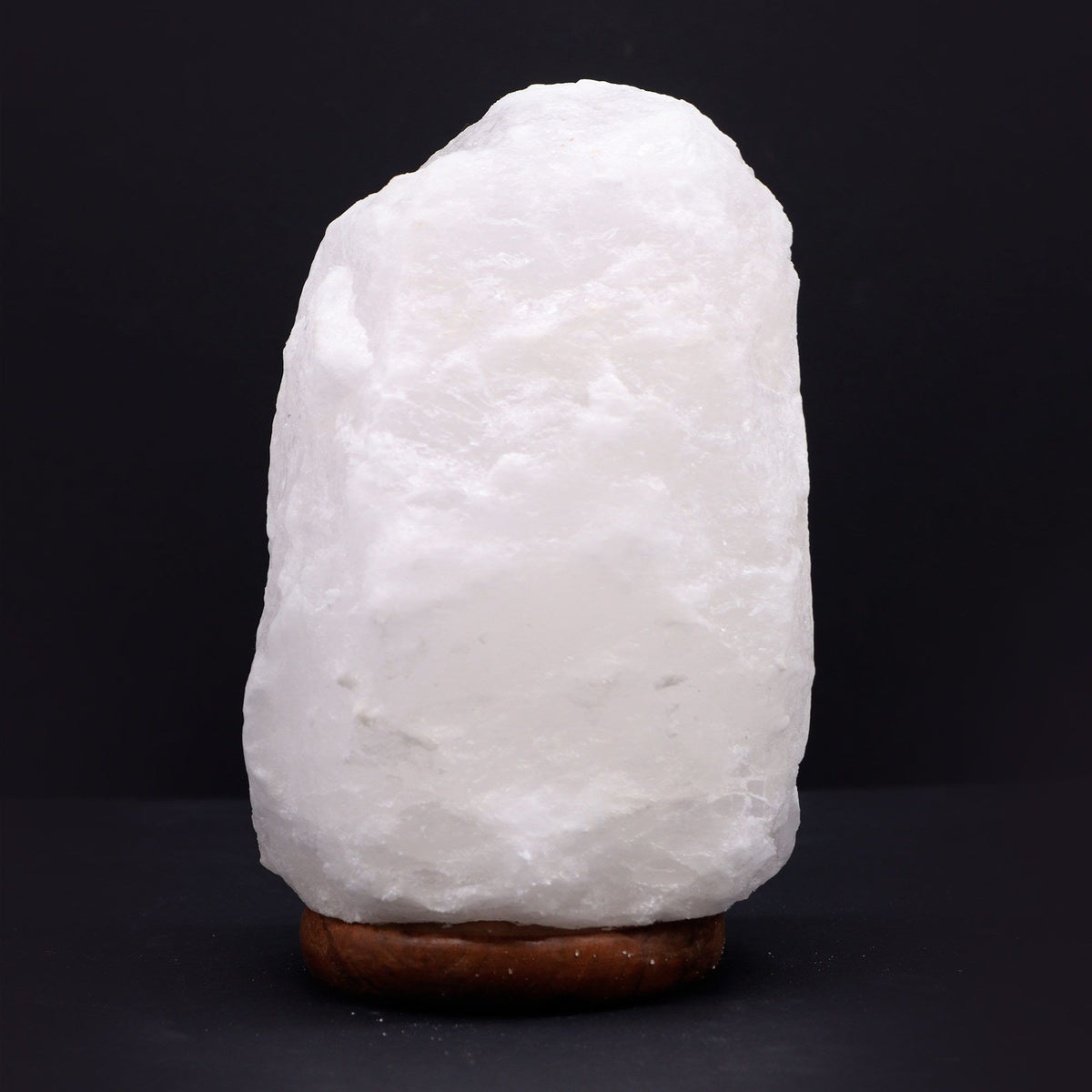 * Lampe en sel de l’Himalaya avec socle, environ 3 à 5 kg