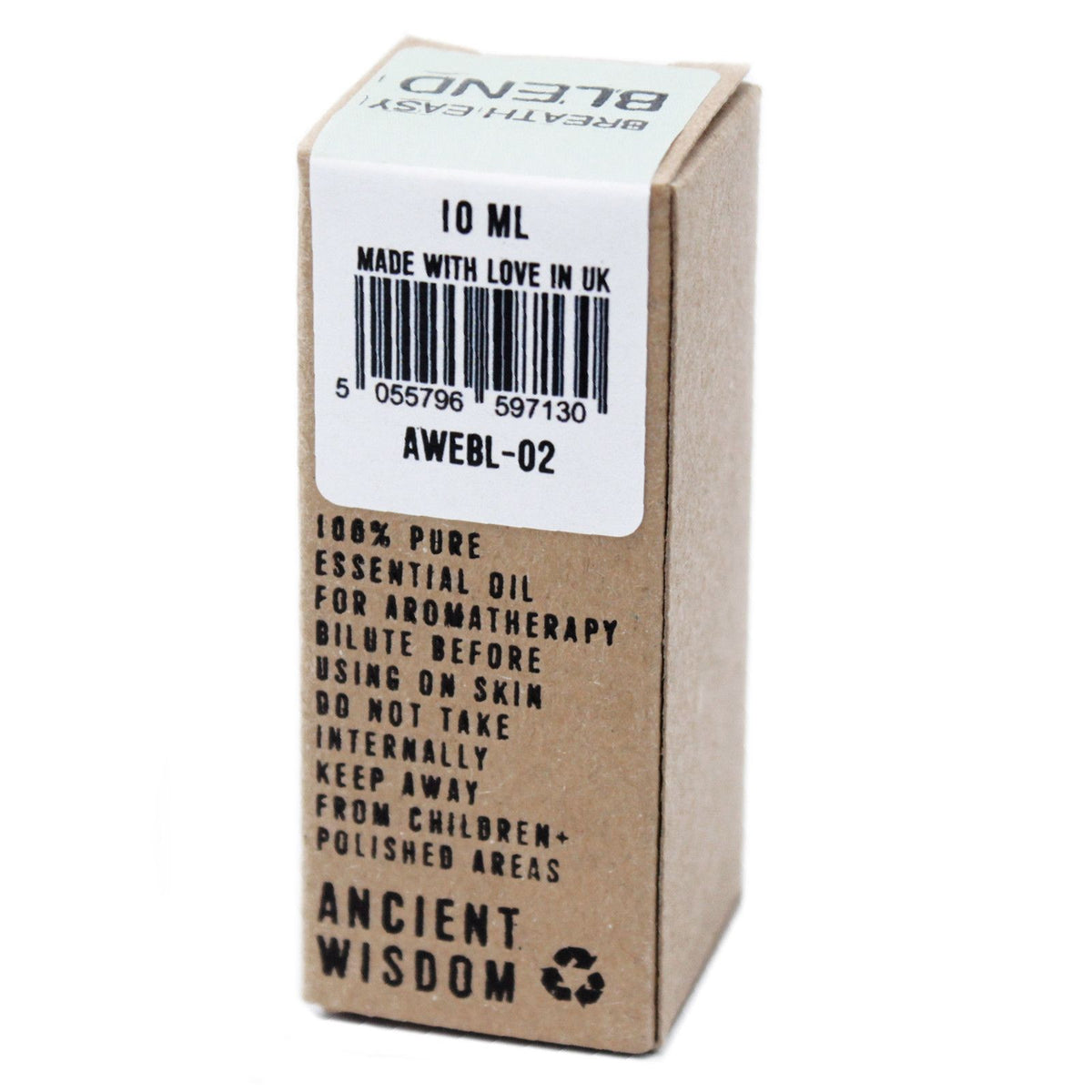 * Mélange d’huiles essentielles Respiration Facile – Avec boîte – 10 ml
