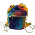 Sac à Cordon Tie-Dye en Chanvre – Teinture Artisanale | Fait Main Népal