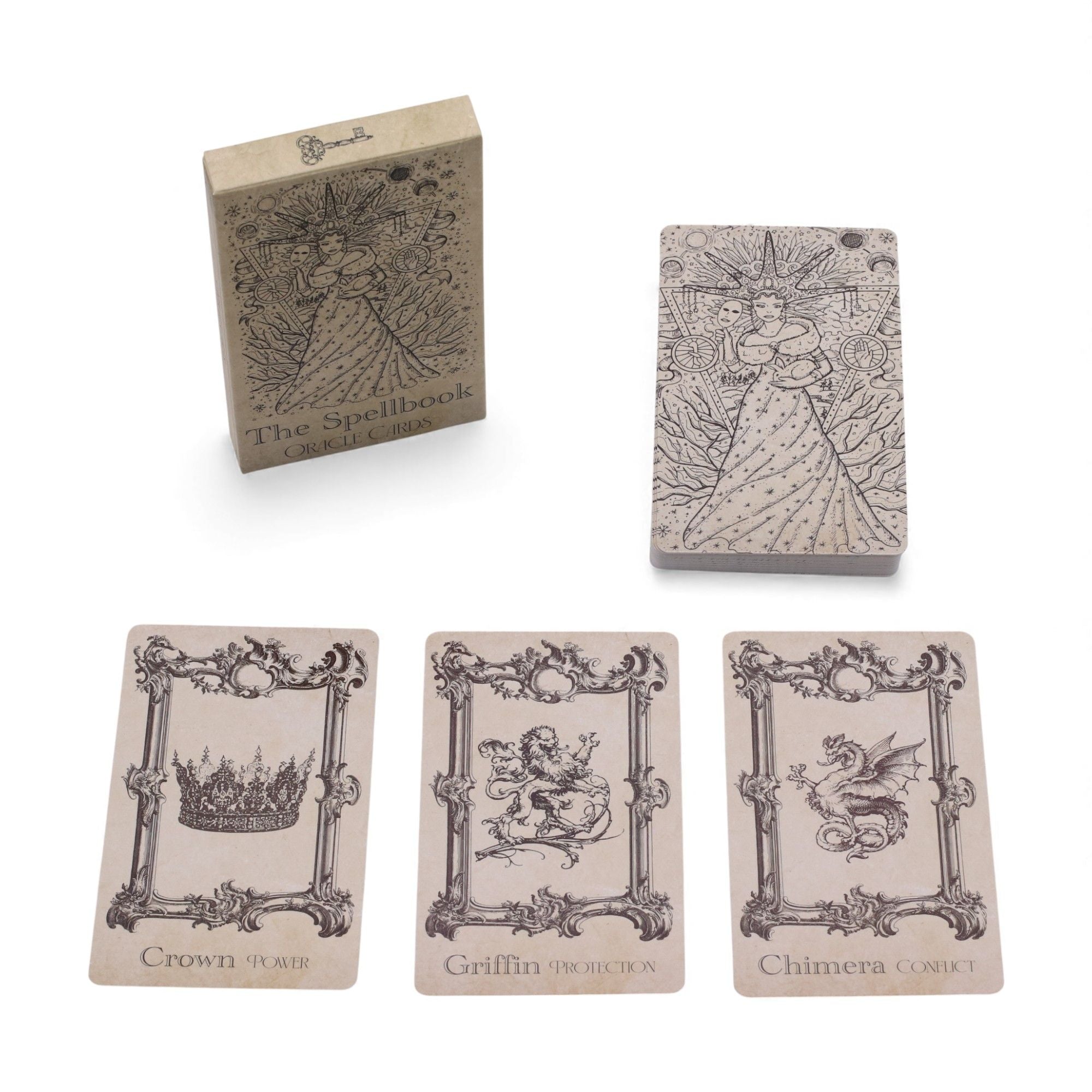 Le Grimoire – Cartes Oracle de Sorcellerie