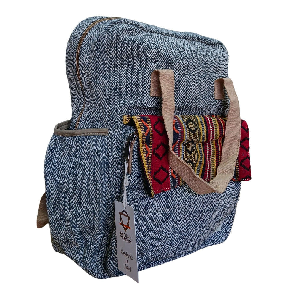 Sac à Dos d’Aventure en Chanvre – Annapurna | Artisanal Népal