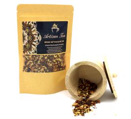 Chocolat Chaud Chai Bio 50g – Infusion Cacao Épicée Chai | Sachet Artisanal Gourmand