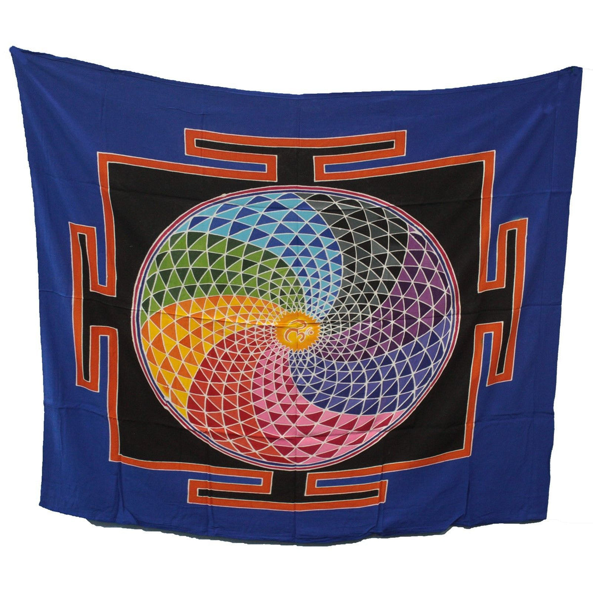 * Guirlande murale de sept drapeaux à motifs symboliques