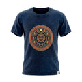 * T-Shirt en Coton Délavé Nomad Sari – Stay Wild Moon Child – Bleu – S