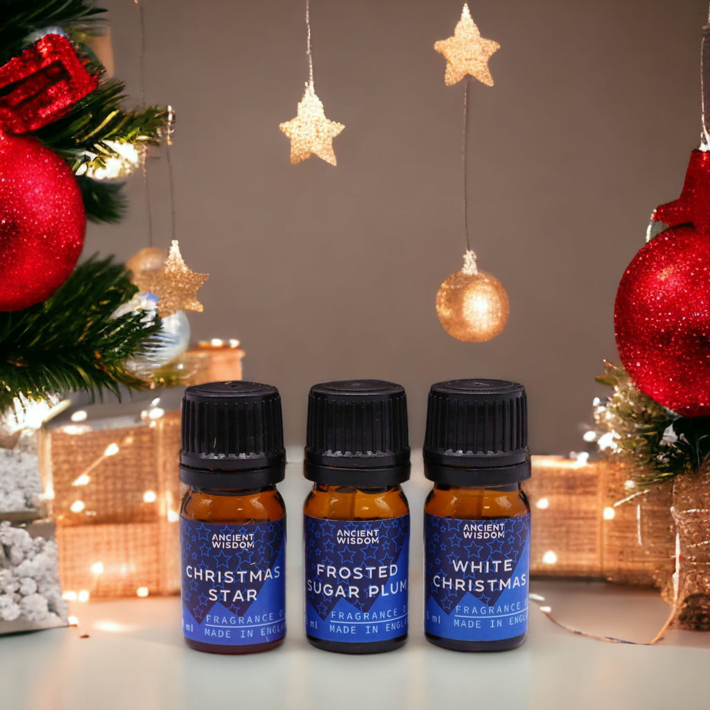 * Coffret d’huiles parfumées Délices de fête – 12 × 5 ml