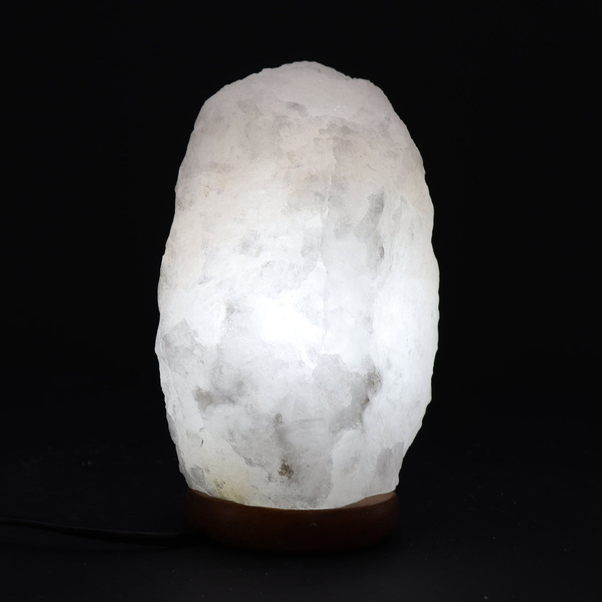 * Lampe en sel de l’Himalaya avec socle, environ 3 à 5 kg