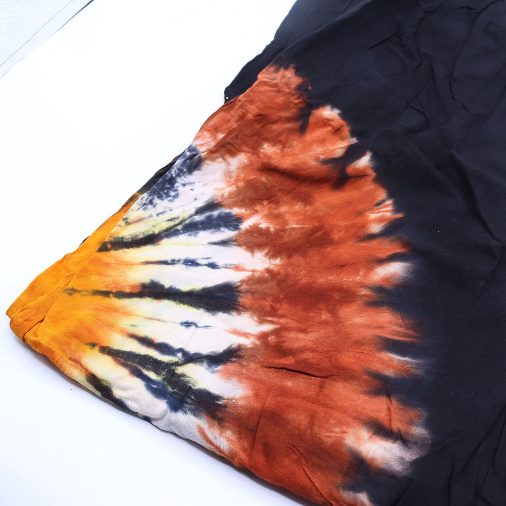 Pantalon de Détente Style Japonais – Noir Chocolat & Orange – L