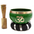 * Coffret de bol chantant vert Arbre de vie, 10,7 cm