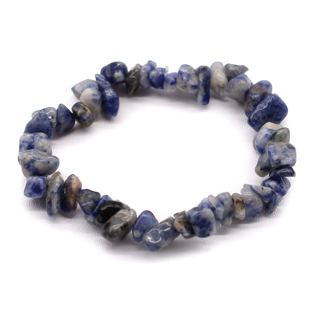 * Bombe de bain avec bracelet en sodalite – Bois de santal et sel marin