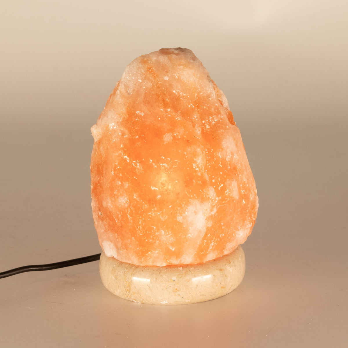 * Lampe en sel naturel USB, 11,5 cm, lumière multicolore